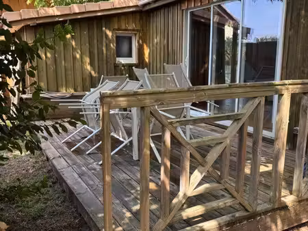chalet de 40 m2 sur terrain de 200 m2 dans prl