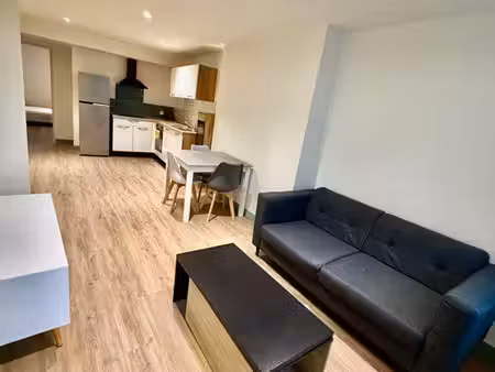 loue appartement refait à neuf - meublé - centre ville lons le saunier