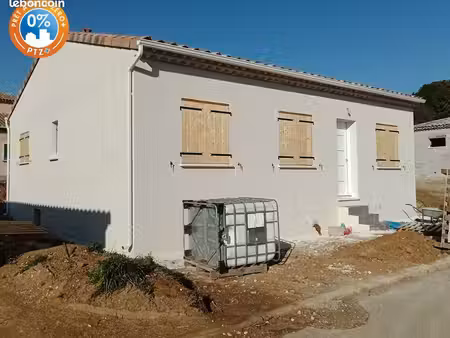 projet de construction d'une maison 75 m² avec terrain à campagnan (34)