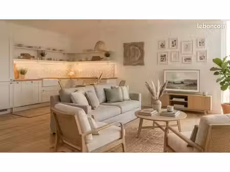 appartement 2 pièces 44 m²
