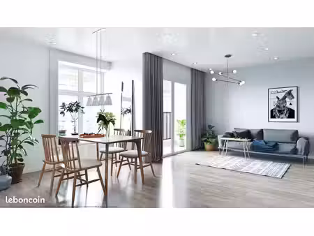 appartement 3 pièces 66 m²