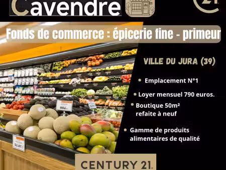 primeur  traiteur 50 m² lons le saunier