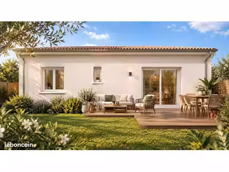 maison contemporaine neuve 80 m² sur terrain 350 m² à vendres  proche béziers  narbonne et