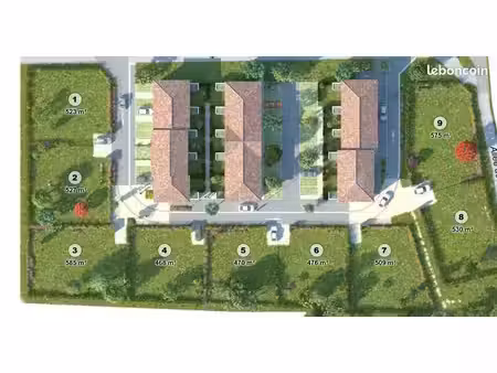 terrain 470 m² saint aubin de medoc