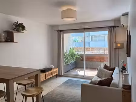 montpellier – nouvelle mairie | t3 avec terrasse et garage