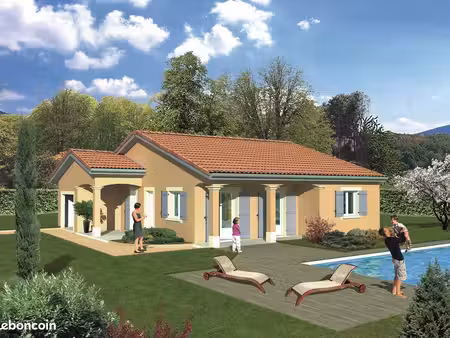 maison 85 m² avec terrain à janneyrias (38)