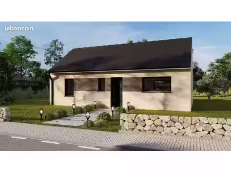 projet de construction d'une maison 63.54 m² avec terrain à artannes-sur-indre (37)