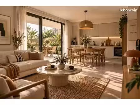 appartement 3 pièces 65 m²