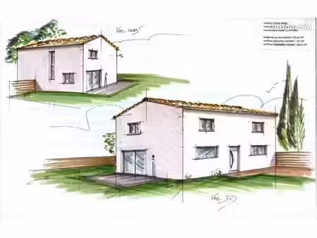 terrain constructible avec permis de construire