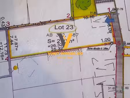 terrain 210 m² les sorinières