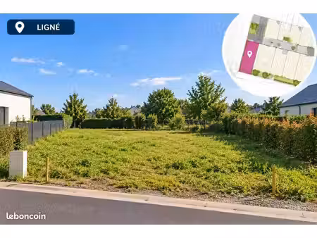 terrain à bâtir de 533 m² à ligne (44)