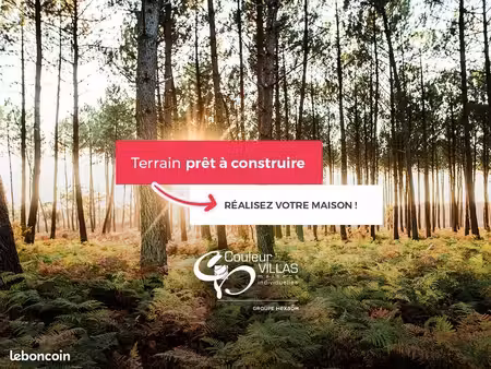 terrain 900 m² saint martin de seignanx