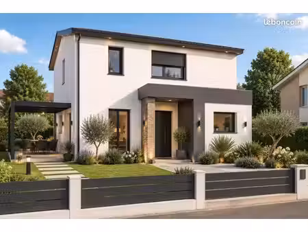 maison neuve 5 pièces à montaud sur parcelle de 580m2