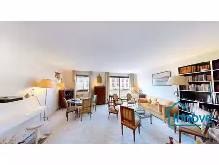 appartement 106m2 5 pièces - paris 16e auteuil