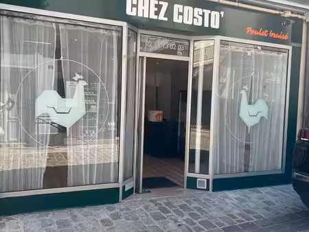 bail commercial à ceder + matériel - local prêt à être exploité