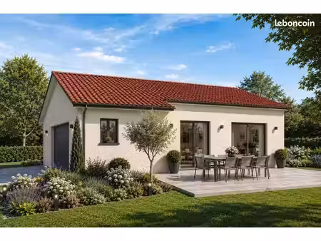 projet de construction d'une maison 100 m² avec terrain à coublevie (38)