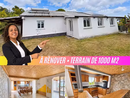 grand air & grand terrain — maison t5 175 m² sur 1 000 m² pl