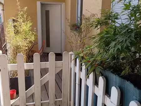 appartement de 78 m² avec terrasse  cave et garage en accès direct