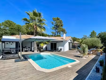 capbreton - villa 5 chambres - piscine - sous sol total - au calme absolu