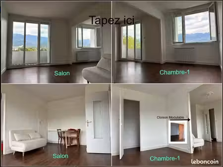 t3 meublé 49 m² – idéal colocation – proche chu / faculté de médecineideal colocation