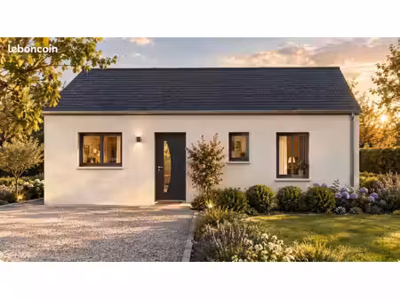 projet de construction d'une maison 62.55 m² avec terrain à heric (44)