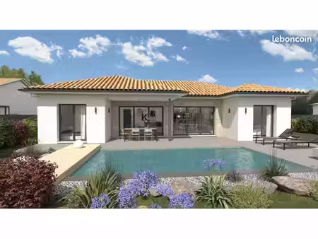 projet de construction d'une maison 115 m² avec terrain à sore (40)
