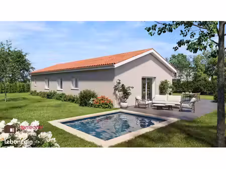projet de construction d'une maison 85 m² avec terrain à verin (42)