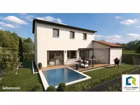 projet de construction d'une maison 103 m² avec terrain à riorges (42)