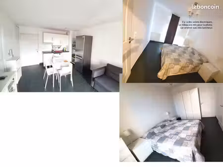 location t2 récent meublé proche du lez avec balcon et garage fermé