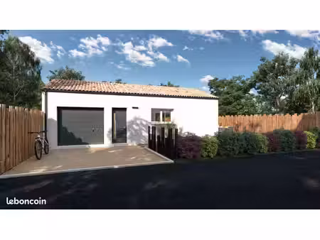 projet de construction d'une maison 84.5 m² avec terrain à chaumes-en-retz (44)