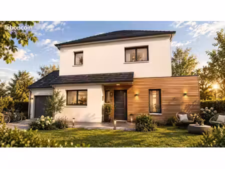projet de construction d'une maison 114 m² avec terrain à guenrouet (44)