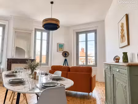 location appartement t3 deux chambres meublé caractère standing