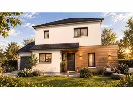 projet de construction d'une maison 114 m² avec terrain à heric (44)