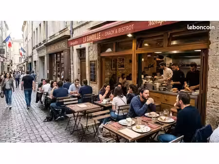 fonds de commerce snack  restaurant 70 m²