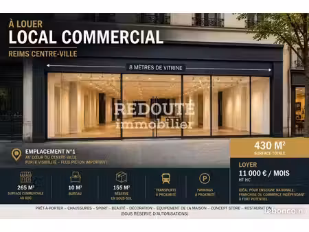 local commercial 270 m²
