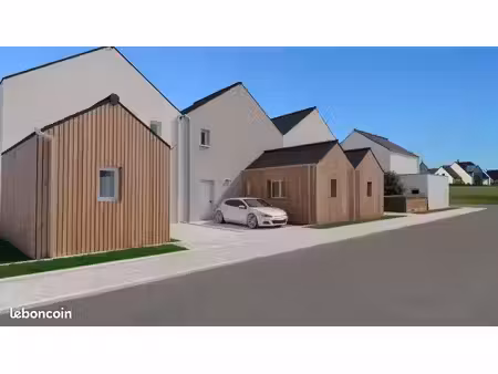 projet de construction d'une maison 78.01 m² avec terrain à saint-nazaire (44)