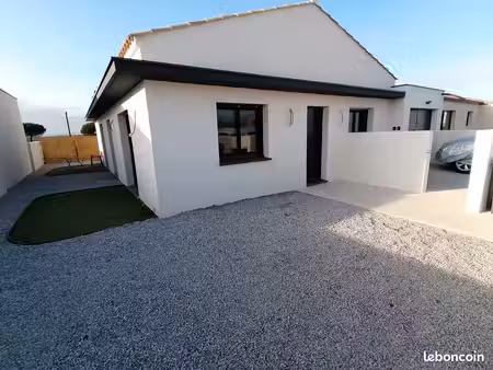 à vendre  villa aménagée en 2 gîtes + 1 logement  situé à 10 min des plages de valras plag