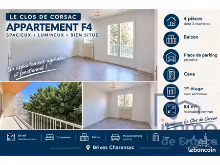 appartement 5 pièces 85 m²
