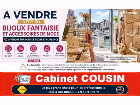 fonds de commerce bijouterie  souvenirs 36 m²
