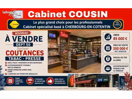 fonds de commerce tabac 25 m²