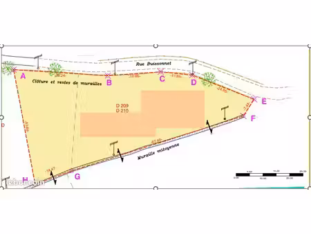 vergezac vends terrain