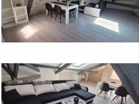 t3 70m² meublé & refait à neuf – 2 chambres / bureau