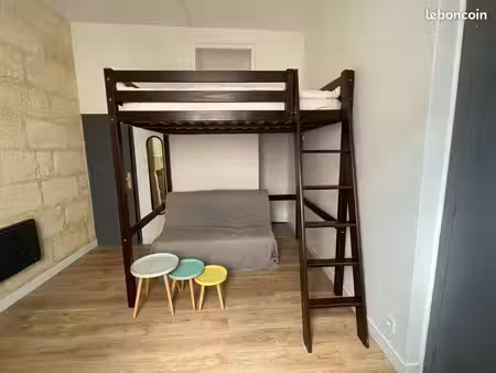 studio meublé 15m2 nansouty