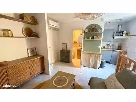 location appartement meublé de 33 m² avec cave