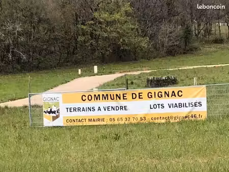 terrain viabilisé à vendre