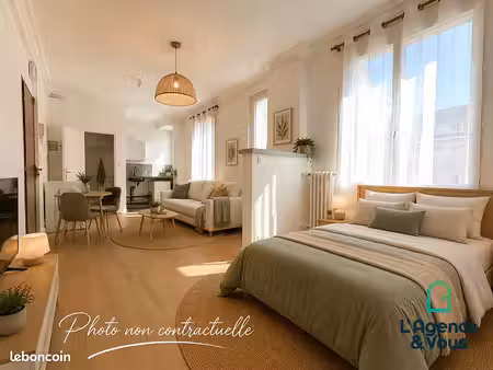 studio 1 pièce 25 m²