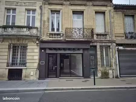 bordeaux croix-blanche – local commercial 58 m2 - 980 hc / mois + 70 de charges– disponibl