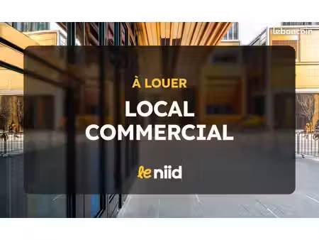 commerce 28 m²