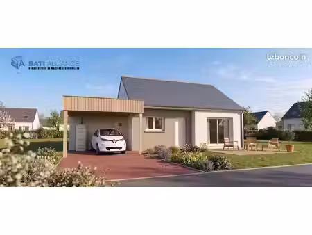 projet de construction d'une maison 53 m² avec terrain à quelaines-saint-gault (53)