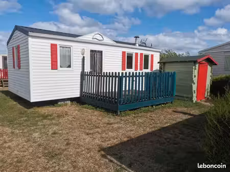 à saisir mobil-home o'hara 2 chambres – front de mer à saint-marcouf – camping 3